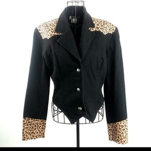 Panhandle Slim Western Rodeo Crop Jean Jacket USA